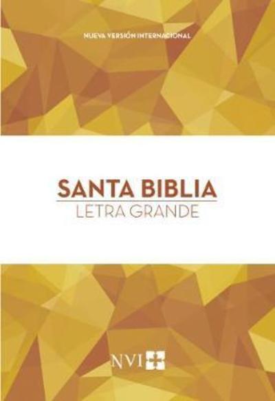 Cover for Nueva Version Internacional Nueva Version Internacional · Santa Biblia NVI, Letra Grande, Tapa Dura (Hardcover Book) (2018)