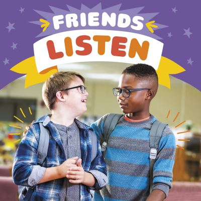 Cover for Megan Borgert-Spaniol · Friends Listen - Friendship Rocks (Hardcover Book) (2022)