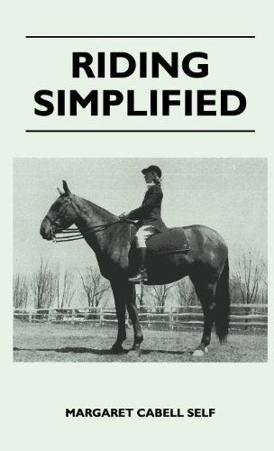 Cover for Margaret Cabell Self · Riding Simplified (Hardcover Book) (2010)