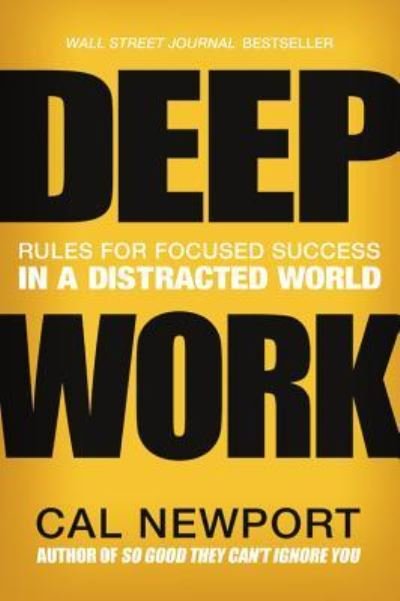 Cover for Cal Newport · Deep Work Rules for Focused Success in a Distracted World (CD) (2016)