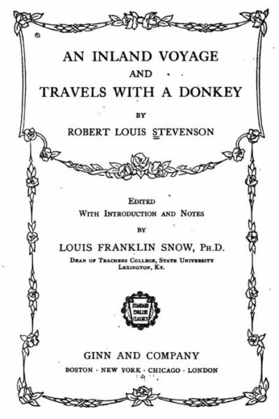 Cover for Robert Louis Stevenson · An inland voyage and Travels with a donkey (Taschenbuch) (2016)