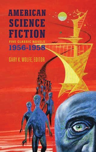 Cover for American Science Fiction: Five Classic Novels 1956-58 (Library of America) (Hardcover Book) (2012)