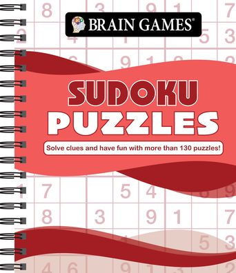 Cover for Publications International Ltd · Brain Games - Sudoku Puzzles (Waves) (Spiral Book) (2022)