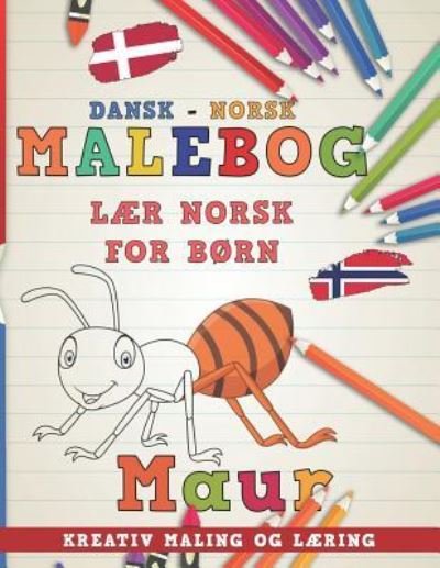 Cover for Nerdmediada · Malebog Dansk - Norsk I L (Taschenbuch) (2018)