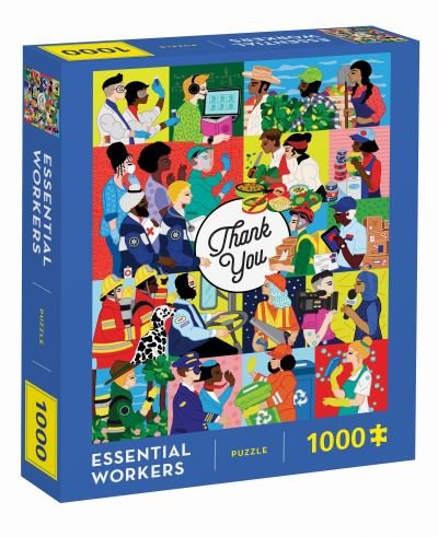 Essential Workers 1000-Piece Puzzle - Lydia Ortiz - Brettspill - Chronicle Books - 9781797211596 - 7. januar 2021
