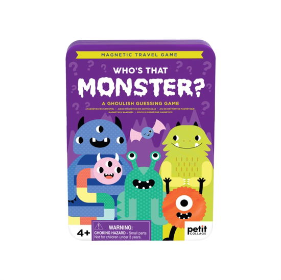 Cover for Petit Collage · Who's That Monster? Magnetic Travel Game (GAME) (2025)