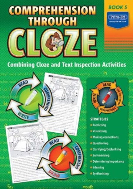 Cover for Prim-Ed Publishing · Comprehension Through Cloze Book 5: Combining Cloze and Text Inspection Activities - Comprehension Through Cloze Book (Buch) (2020)