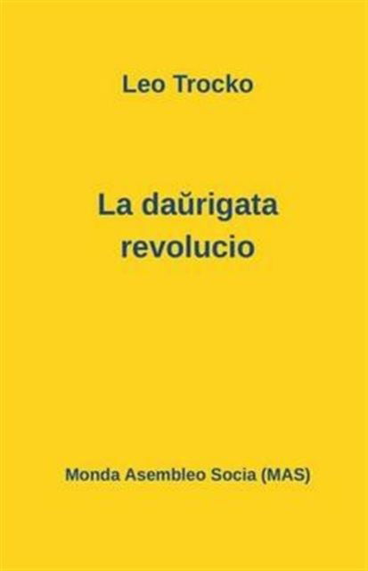 Cover for Leo Trocko · La da?rigata revolucio (Taschenbuch) (2016)