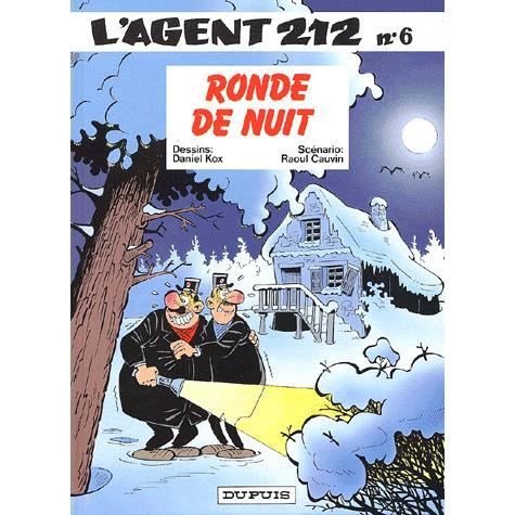 Cover for Raoul Cauvin · L'agent 212 6/Ronde de nuit (Hardcover Book) (1986)