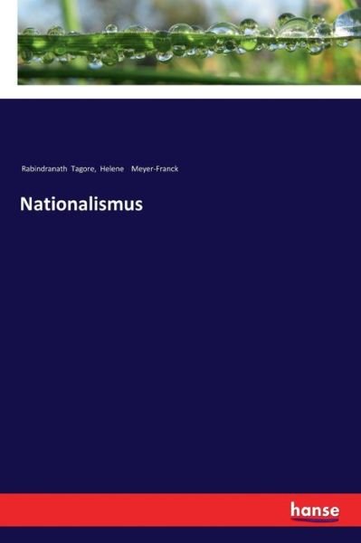 Cover for Rabindranath Tagore · Nationalismus (Taschenbuch) (2017)