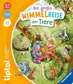 Cover for Anja Kiel · Tiptoi® Die Große Wimmelreise Der Tiere (Book) (2022)