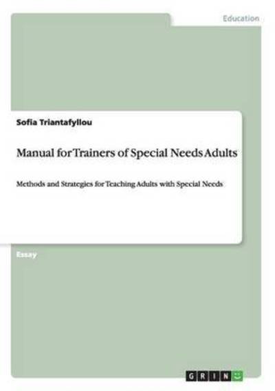 Cover for Triantafyllou · Manual for Trainers of Sp (Buch) (2015)