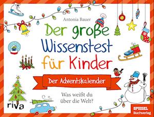 Cover for Antonia Bauer · Der große Wissenstest für Kinder – Mein Adventskalender (N/A)