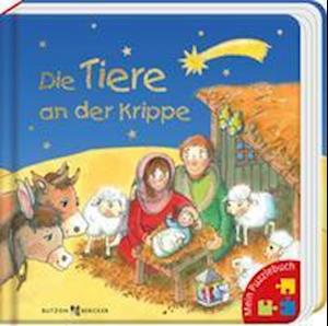 Cover for Anna Peters · Die Tiere an der Krippe (Board book) (2021)