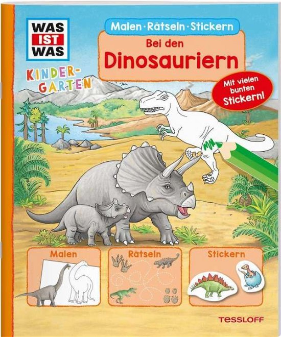 Cover for Marti · WAS IST WAS Kindergarten.Bei.Dino (Book)