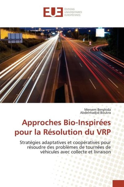 Cover for Berghida Meryem · Approches Bio-inspirees Pour La Resolution Du Vrp (Paperback Book) (2018)