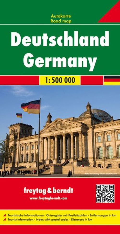 Cover for Freytag &amp; Berndt · Freytag &amp; Berndt Road Map: Germany - Deutschland (Hardcover Book) (2019)