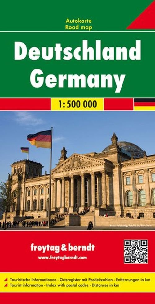 Cover for Freytag &amp; Berndt · Freytag &amp; Berndt Road Map: Germany - Deutschland (Gebundenes Buch) (2019)