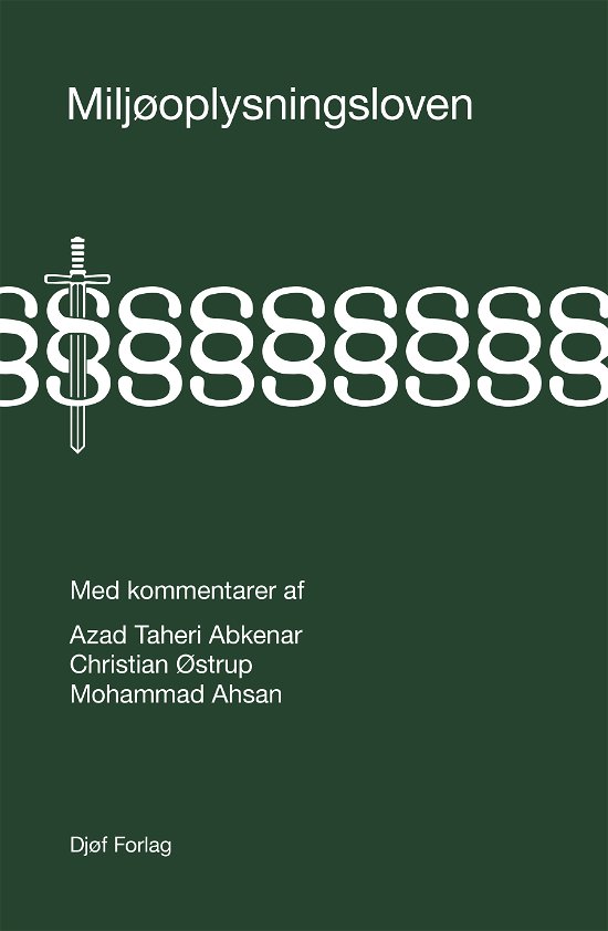 Cover for Azad Taheri Abkenar, Christian Østrup, Mohammad Ahsan · Miljøoplysningsloven (Hardcover Book) [1th edição] (2023)