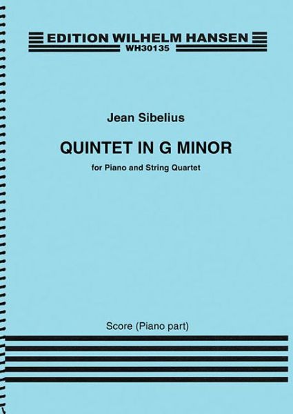 Cover for Jean Sibelius · Jean Sibelius: Piano Quintet (Piano / Score) (Partituren) (1994)