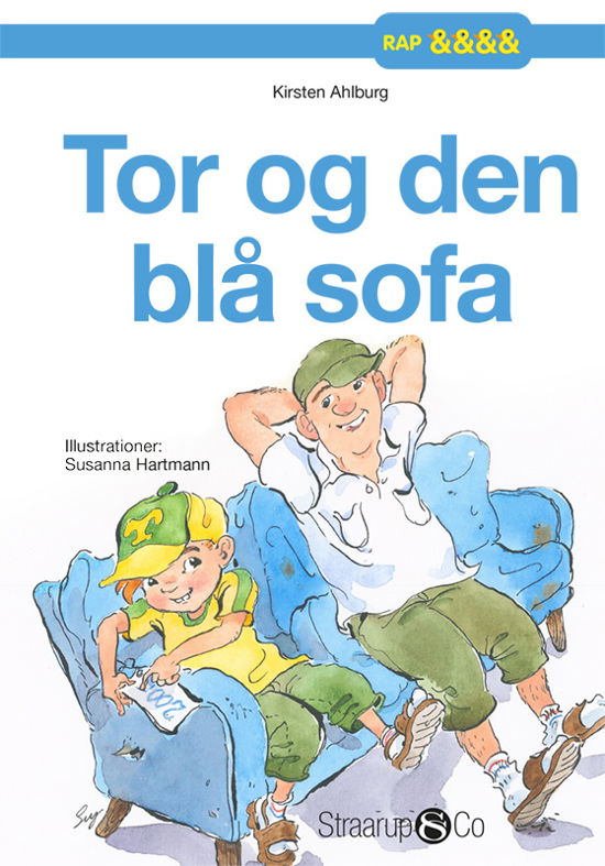 Cover for Kirsten Ahlburg · Rap: Tor og den blå sofa (Innbunden bok) [1. utgave] (2021)