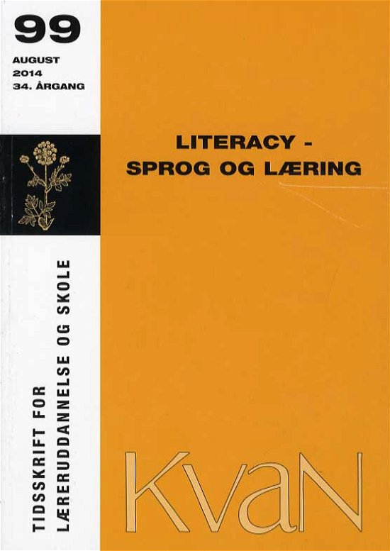 Cover for Peter Heller Lützen m. fl. · KvaN 99 - Literacy - sprog og læring (Paperback Book) [1th edição] [Paperback] (2014)