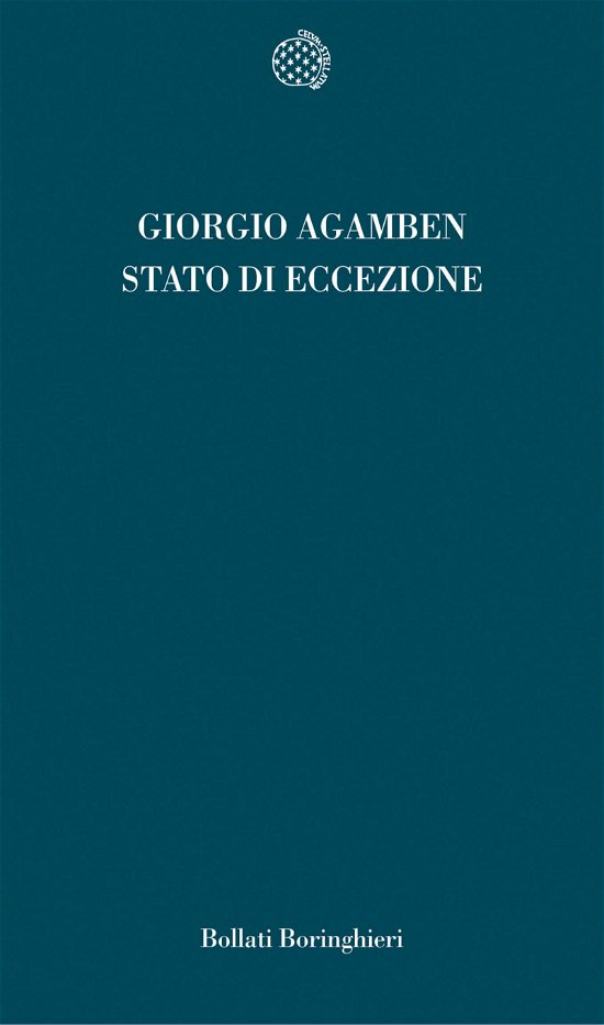 Cover for Giorgio Agamben · Stato di eccezione (Paperback Bog) (2003)