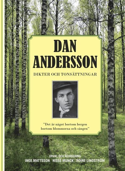 Cover for Dan Andersson · Dan Andersson Dikter och Tonsättningar (Buch) (2018)
