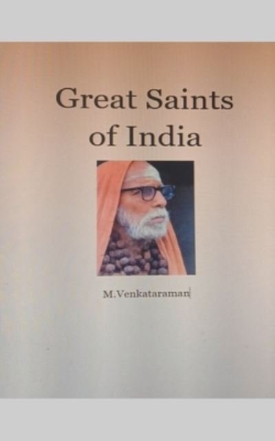 Cover for M Venkataraman · Great Saints of India (Taschenbuch) (2021)