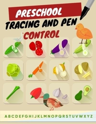 Cover for Mm · Preschool Tracing and Pen Control: Fun &amp; educational activities to do with your toddler (Paperback Book) (2021)