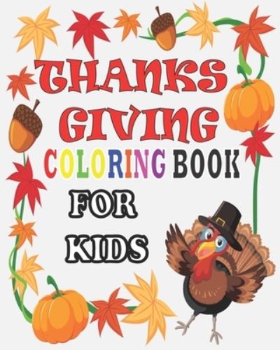 Cover for Omar Omar · Thanksgiving coloring book for kids (Paperback Book) (2020)