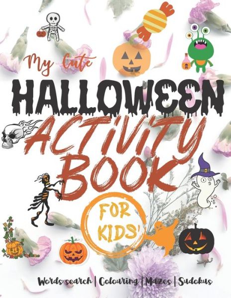 Cover for Hal Color · My cute halloween activity book for kids (Paperback Bog) (2020)