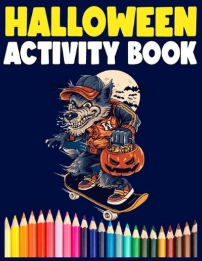 Cover for Madeline Knight · Halloween Activity Book (Paperback Book) (2020)