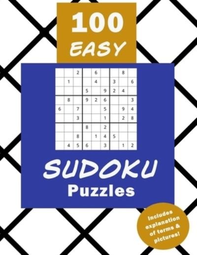 Cover for Glic Gifts · 100 Easy Sudoku puzzles (Paperback Book) (2021)