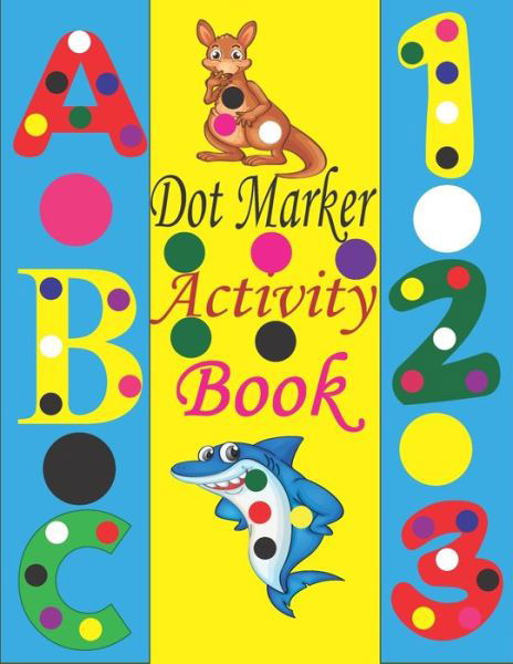 Cover for Tfatef Toura · Dot marker Activity Book (Pocketbok) (2021)