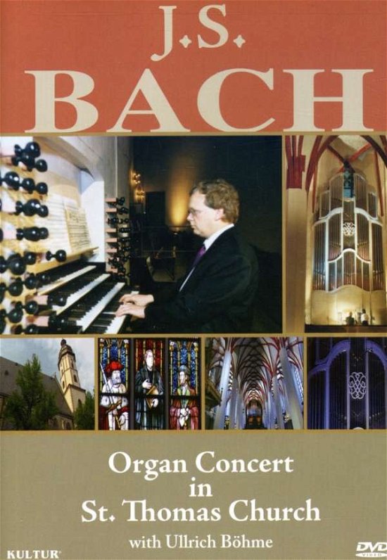 Cover for Johann Sebastian Bach · J S Bach Organ Concert (DVD) (1990)