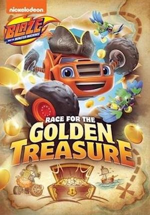 Cover for Blaze &amp; the Monster Machines: Race for the Golden (DVD) (2020)