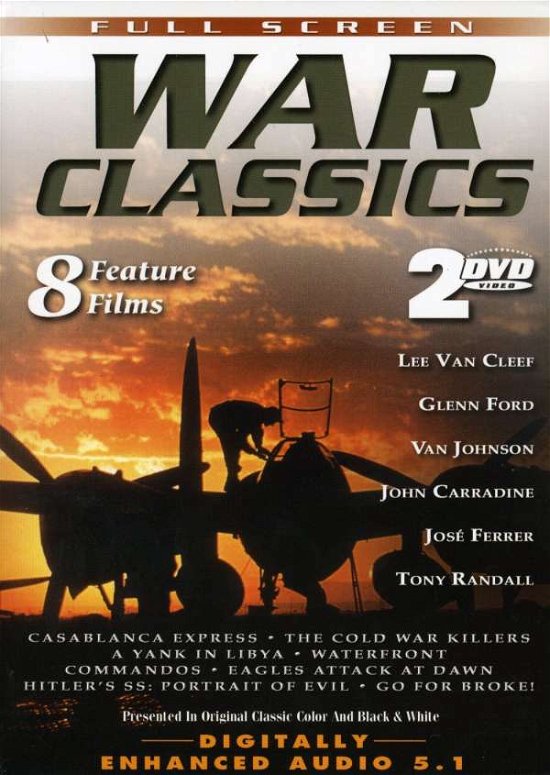 War Classics 2 - 8 Feature Films - War Classics 2 - Film - Platinum Disc - 0096009162597 - 21. september 2017