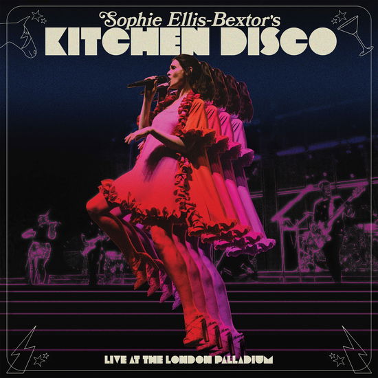 Cover for Sophie Ellis Bextor · Sophie Ellis Bextor's Kitchen Disco Live at The London Palladium (LP) [RSD 2025 Gold Vinyl edition] (2025)