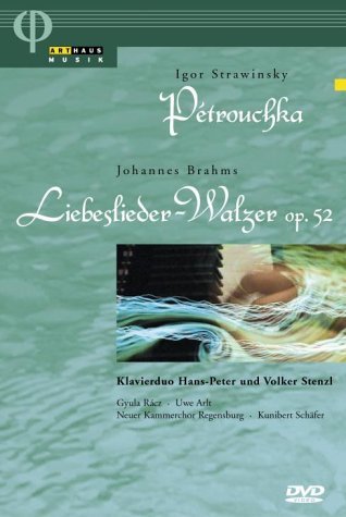 Liebeslieder-Walzer / Petrouchka - Brahms / Stravinsky - Filmes - ARTHAUS - 0807280071597 - 15 de março de 2018
