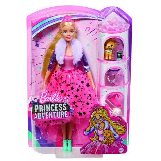 Barbie - Princess Adventure Barbie - Mattel - Merchandise - Barbie - 0887961857597 - 3. februar 2021