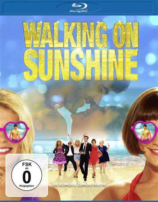 Cover for Walking on Sunshine BD (Blu-ray) (2015)