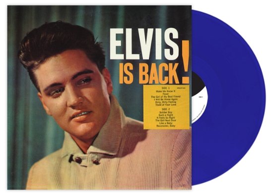 Cover for Elvis Presley · Is Back! (Limited Blue Vinyl) (LP) [Limited edition] (2022)