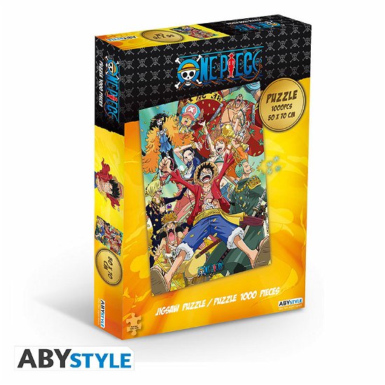 Cover for P.Derive · One Piece - Jigsaw Puzzle 1000 Pieces - Straw Hat Crew (MERCH) (2023)