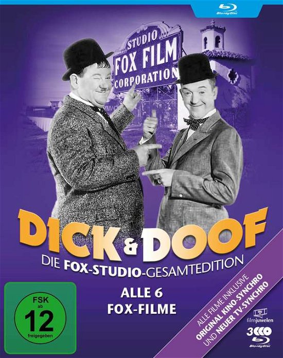 Cover for Stan Laurel &amp; Oliver Hardy · Dick Und Doof-die Fox-studio-gesamtedition (Alle (Blu-ray) (2020)