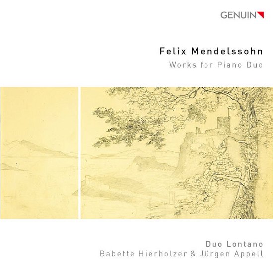 Cover for Mendelssohn / Duo Lontano / Hierholzer / Appell · Works for Pno Duo (CD) (2015)