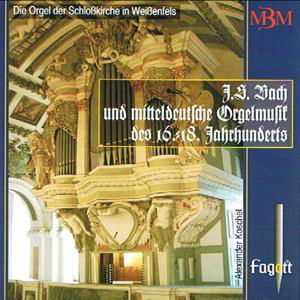 Mitteldeutsche Orgelmusik - Alexander Koschel - Musiikki - Fagott - 4260038390597 - 2013