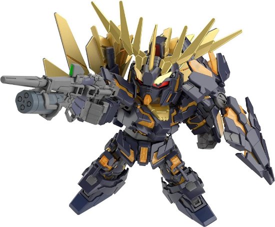 Cover for Sd Gundam: Cross Silhouette · Sd Gundam: Cross Silhouette - Unicorn Gundam 02 Banshee Destroy Mode Model Kit And Norn Parts Set (Toys)