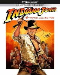 Cover for Harrison Ford · Indiana Jones 4 Movie Collection 40th Anniversary Edition (MBD) [Japan Import edition] (2021)