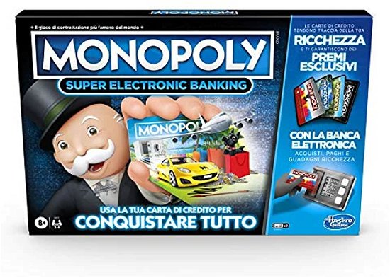 Cover for Hasbro Gaming · Monopoly: Super Electronic Banking (MERCH)